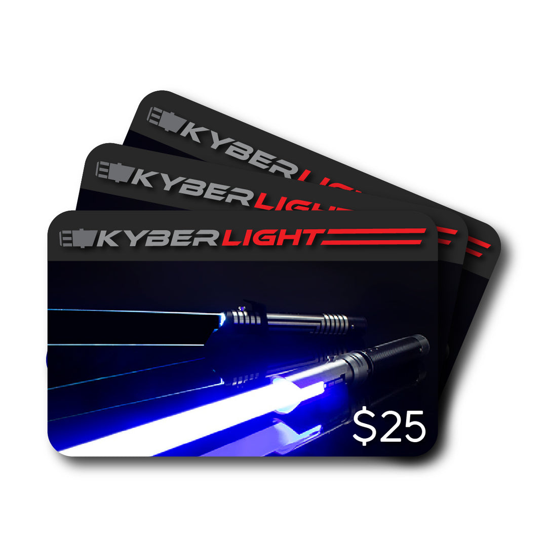 Kyberlight Sabers Gift Card