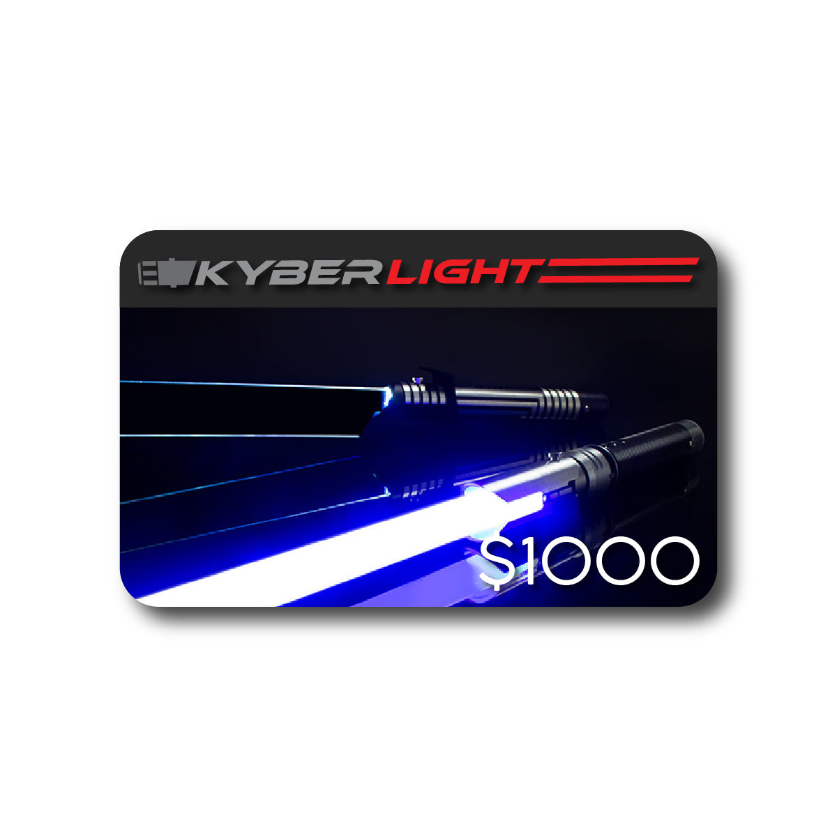 Kyberlight Sabers Gift Card