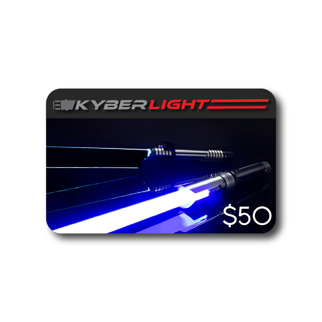 Kyberlight Sabers Gift Card